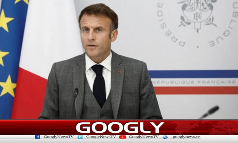 French President calls for international mission to save Gaza from perpetual war