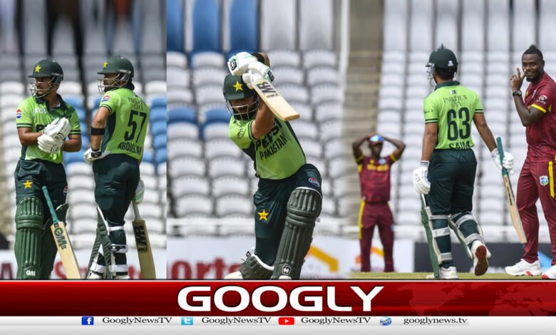Pakistan continues batting against West Indies in second ODI