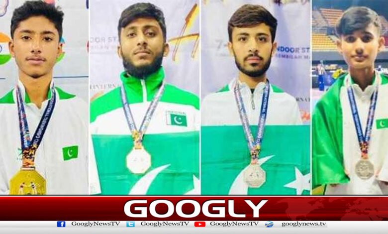 Pakistan wins 4 medals in Hero Open Malaysia Taekwondo