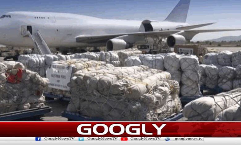 Pakistan sends aid to Palestinians