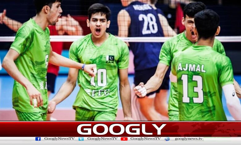 Pakistan defeats USA in U-19 Volleyball Championship