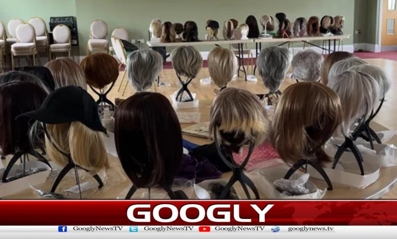 برطانوی شہری نےکینسر کے مریضوں کیلئےوِگ بینک قائم کردیا 1 British citizen establishes wig bank for cancer patients