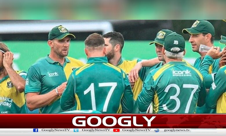 South Africa wins the World Championship of Legends title