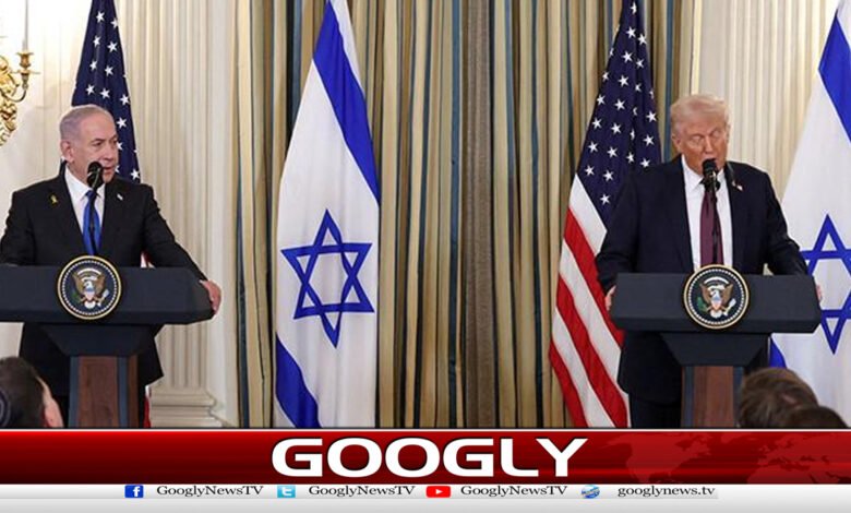 Trump announces Gaza ceasefire plan after meeting with Israeli PM