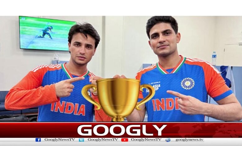 Asia Cup trophy not received, social media uproar over fake photos of Indian players