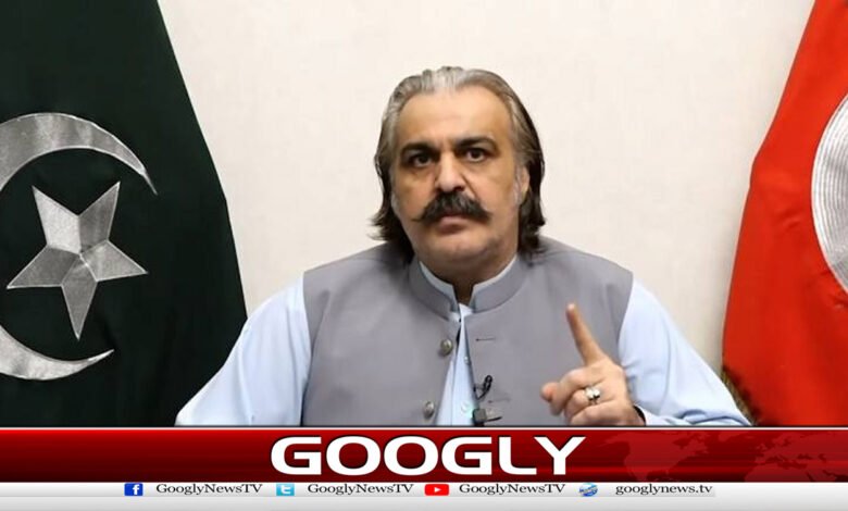 Ali Amin Gandapur's challenge: 10 million people will come to Peshawar rally