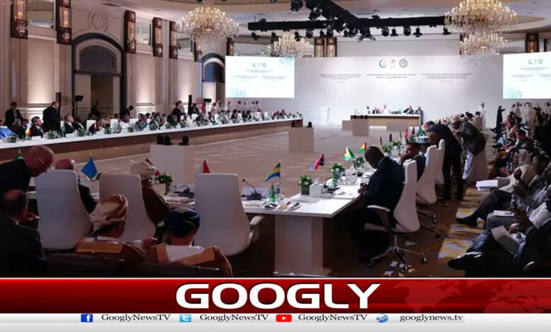 دوحہ میں عرب اسلامی سربراہی اجلاس کامشترکہ اعلامیہ جاری 1 Joint declaration issued at Arab-Islamic summit in Doha