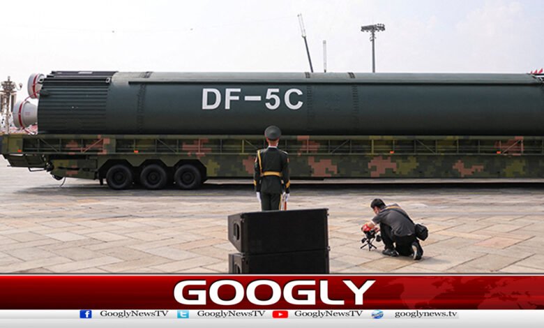 China unveils first advanced intercontinental nuclear missile
