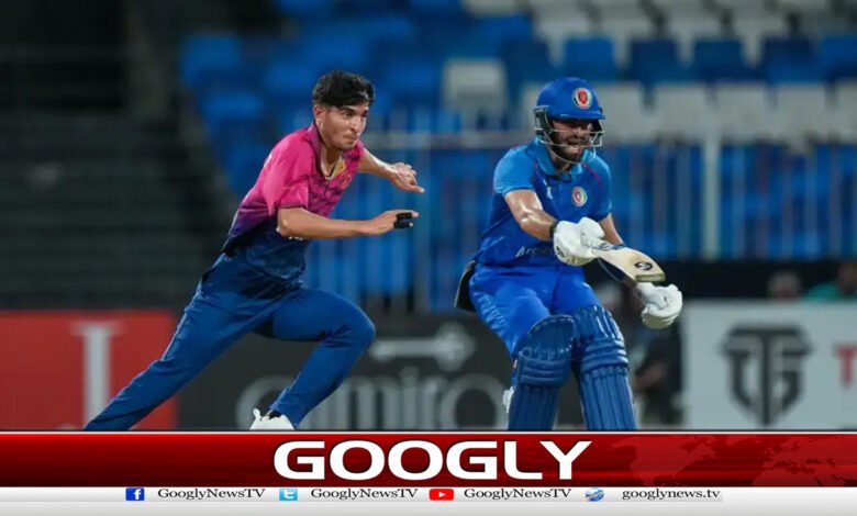 Afghanistan defeats UAE in tri-nation series