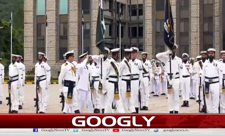 UAE Naval Forces Chief arrives at Naval Headquarters, receives guard of honor