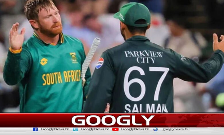 (PCB releases schedule for series between Pakistan and South Africa)