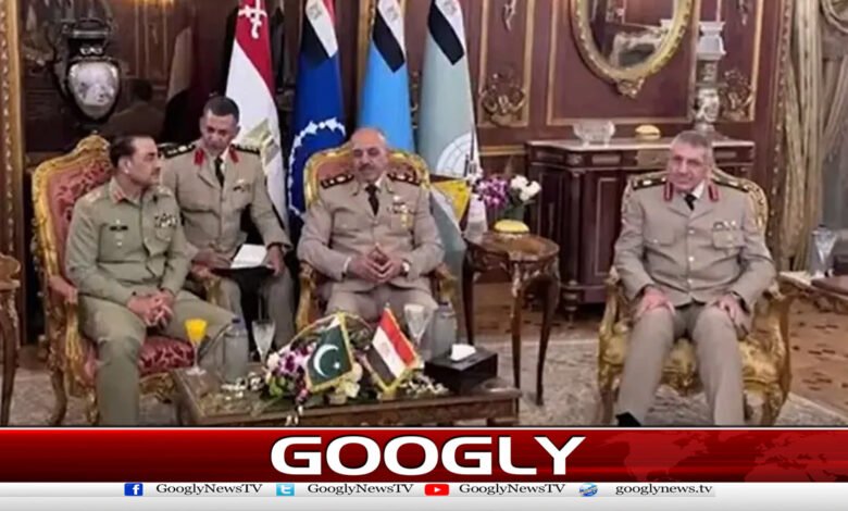 Field Marshal Asim Munir receives warm welcome in Egypt, guard of honour presented