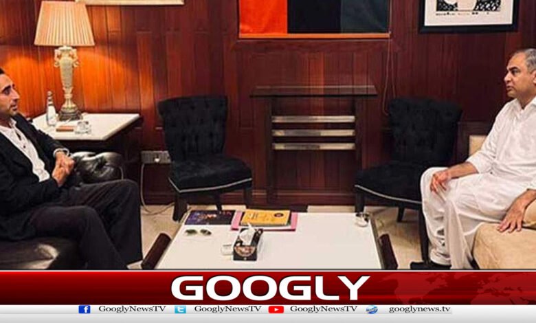 بلاول بھٹوسےمحسن نقوی کی ملاقات،آزادکشمیرکی سیاسی صورتحال پرتبادلہ خیال 1 Mohsin Naqvi meets Bilawal Bhutto, discusses political situation in Azad Kashmir