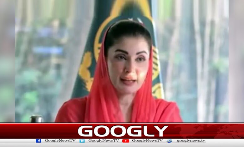 All possible steps are being taken to establish peace and order, Maryam Nawaz