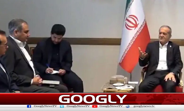 Mohsin Naqvi meets Iranian President, discusses bilateral cooperation