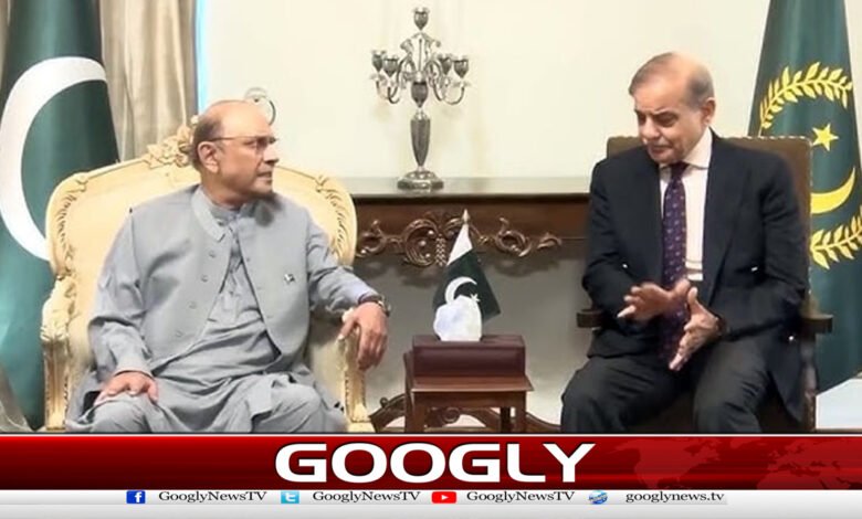 صدر اوروزیراعظم کی اہم ملاقات،آزادکشمیرکےامورحکومت پرتبادلہ خیال 1 Important meeting between President and Prime Minister, exchange of views on Azad Kashmir affairs and government