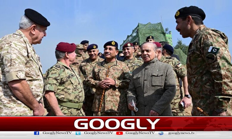 King Abdullah II visits defense institutions in Rawalpindi, appreciates Pakistan Army exercises