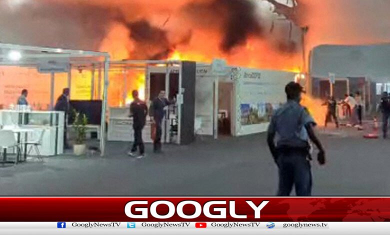 Fire breaks out at COP30 conference pavilion