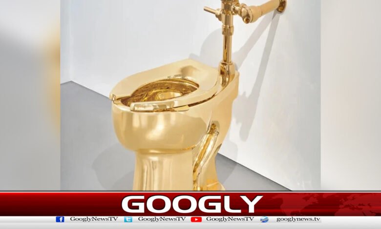 Gold toilet auctioned for $12 million