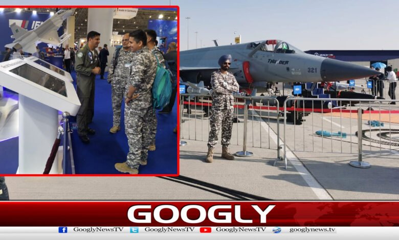 JF-17 Thunder becomes the center of attention of the Indian Air Force at the Dubai Air Show