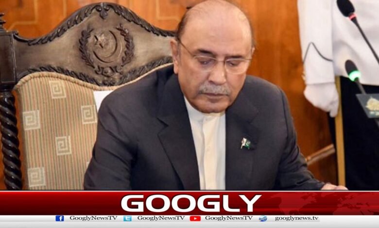 صدر مملکت نے آرمی، نیوی اور ایئر فورس ترمیمی بلوں کی منظوری دے دی 1 The President approved the Army, Navy and Air Force Amendment Bills