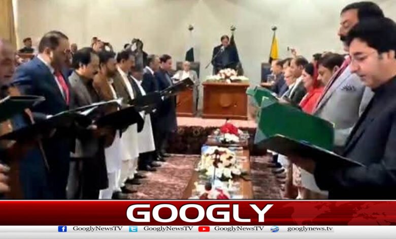 Azad Kashmir cabinet ministers and advisors assigned portfolios