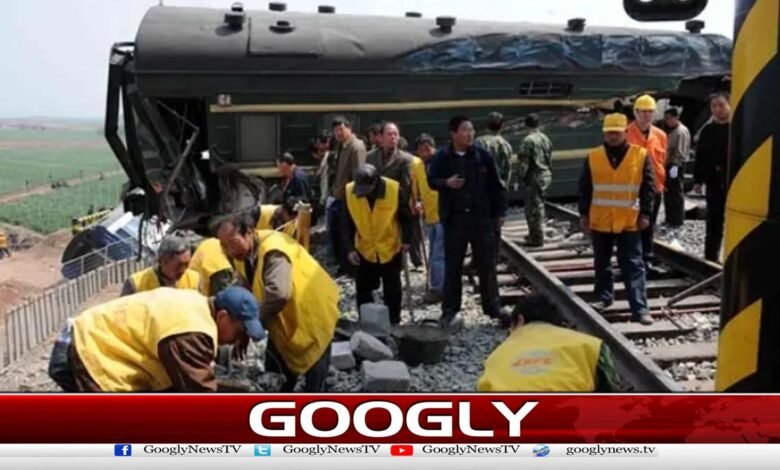 China: Train crushes workers on track, killing 11