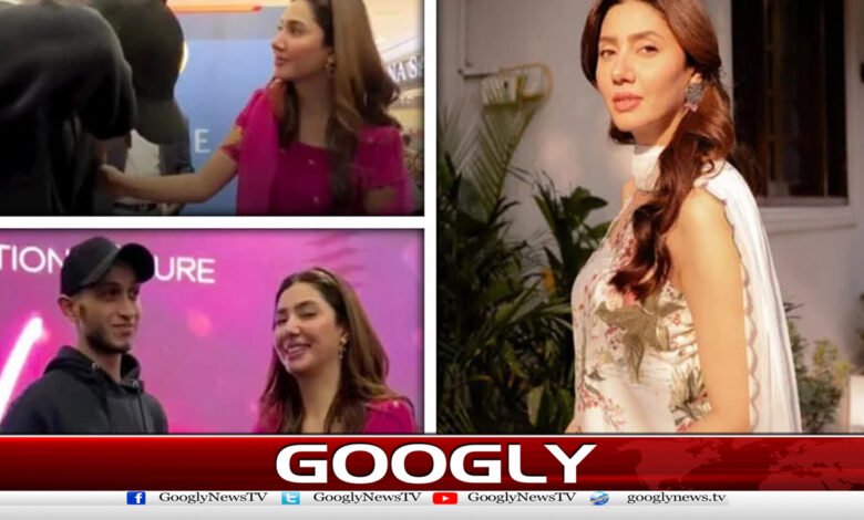 A young fan cried after seeing Mahira Khan.