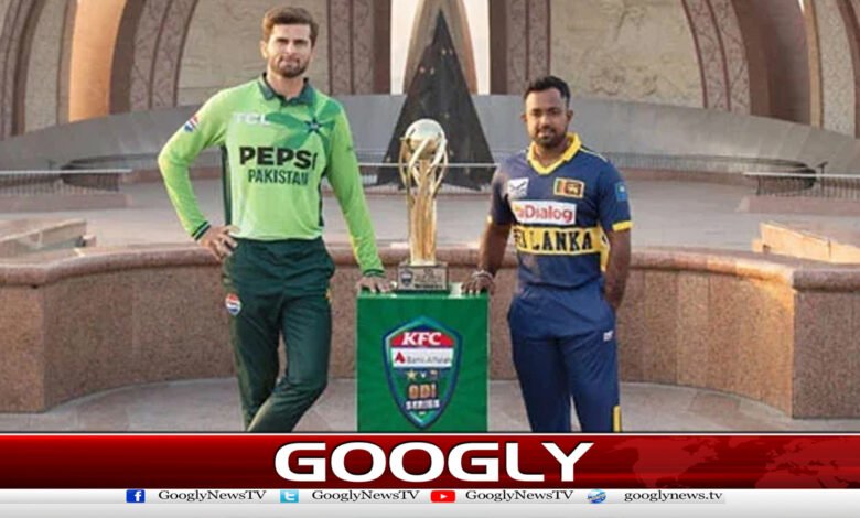 پاک سری لنکا ون ڈےسیریز،بقیہ2میچزکاشیڈول تبدیل 1 Pak-Sri Lanka ODI series schedule changed for remaining 2 matches