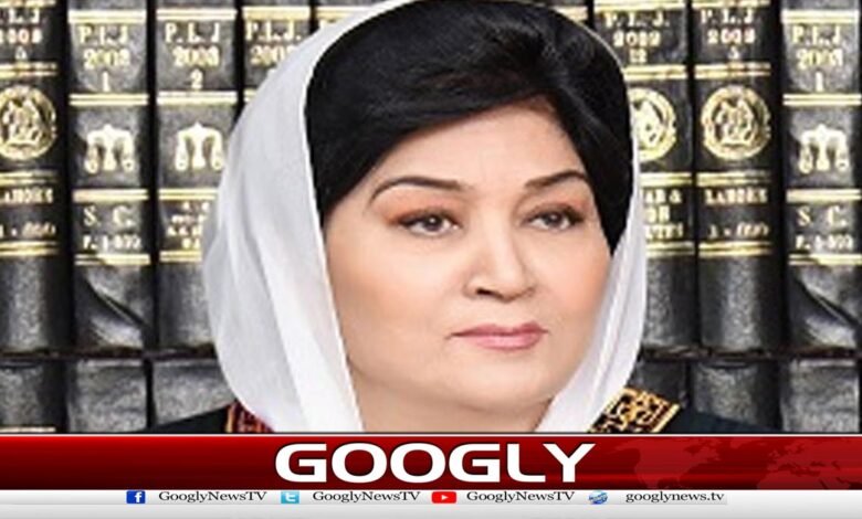 جسٹس مسرت ہلالی نے وفاقی آئینی عدالت کی جج بننے سے معذرت کر لی 1 Justice Musarrat Hilali resigns from Federal Constitutional Court