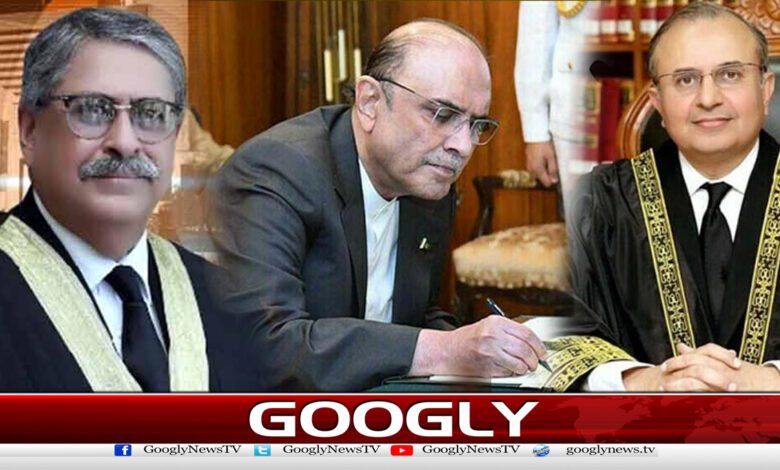 Resignations of Justice Mansoor Ali Shah and Justice Athar Minallah accepted