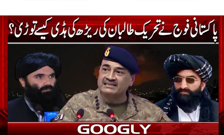 How did the Pakistani army break the backbone of the Tehreek-e-Taliban Pakistan?