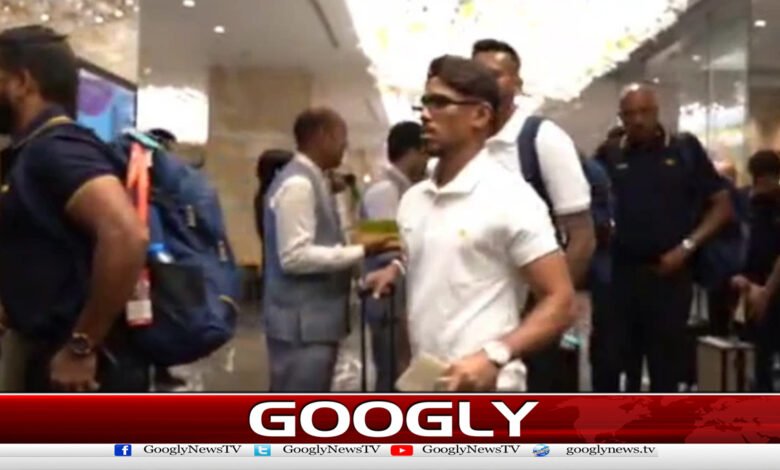 Sri Lankan cricket team arrives in Pakistan for tri-nation series