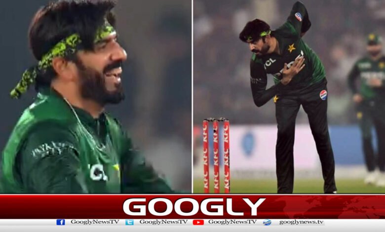 Usman Tariq took a hat-trick against Zimbabwe with 3 outs off 3 balls.