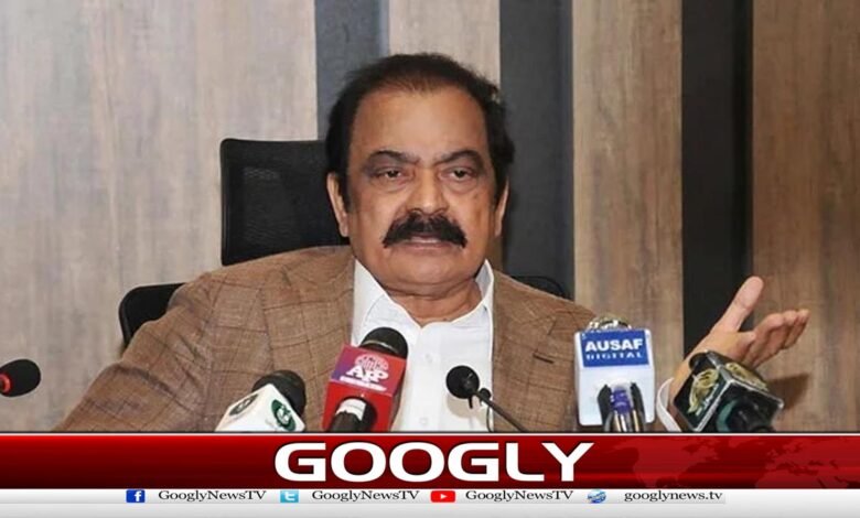IMF report on corruption has no significance, says Rana Thanaullah