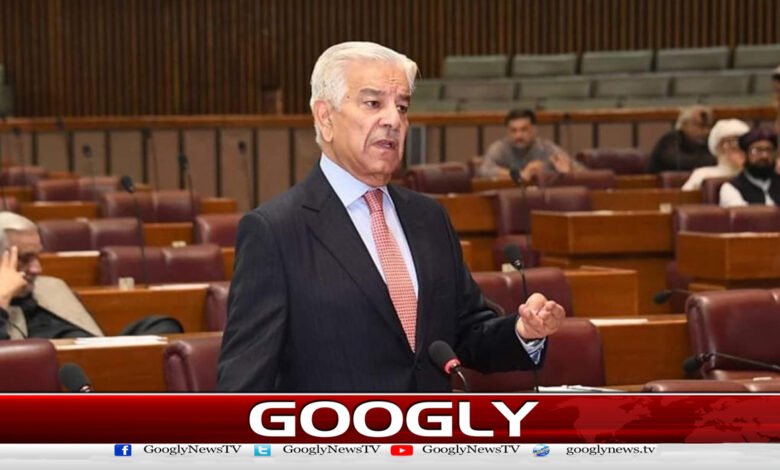 Imran Khan's identity is that of an enemy of Pakistan: Defense Minister Khawaja Asif