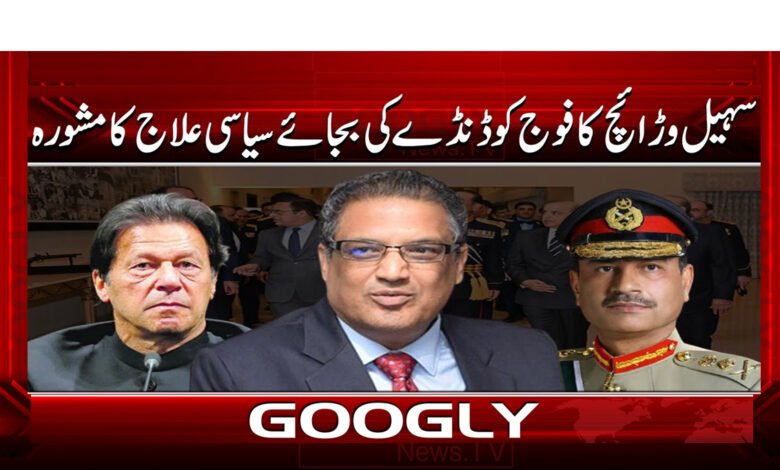 3 سہیل وڑائچ کا فوج کو ڈنڈے 1