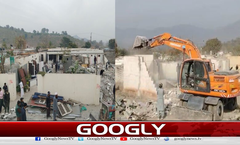 Islamabad: CDA's operation against encroachments, 712 kanals of land released