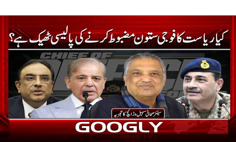 6 ریاست کا ایک ہی ستون مضبوط 1