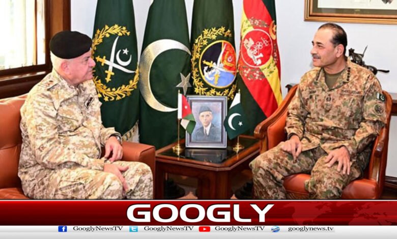 Jordanian military chief meets Field Marshal, discusses defense cooperation