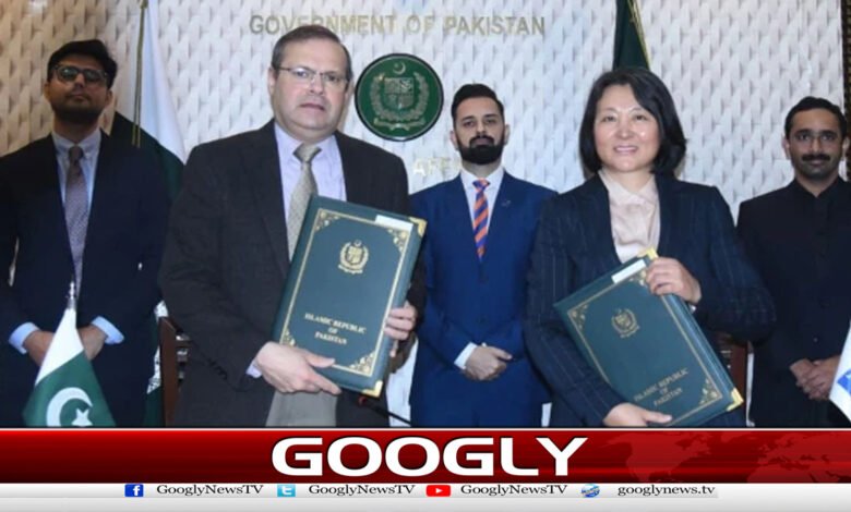 حکومت اور ایشیائی ترقیاتی بینک کے درمیان2اہم معاہدوں پردستخط 1 Two important agreements signed between the government and the Asian Development Bank