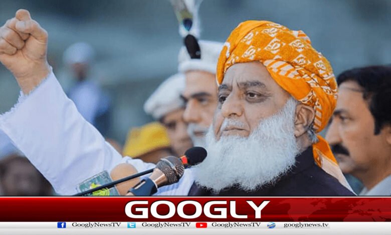 Maulana Fazlur Rehman opposes sending Pakistan Army to Palestine