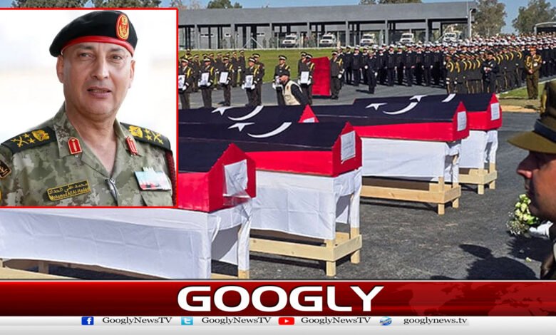 لیبیا کے آرمی چیف کو بعد از وفات فیلڈ مارشل کا اعزاز دے دیا گیا 1 Libyan army chief posthumously awarded field marshal title