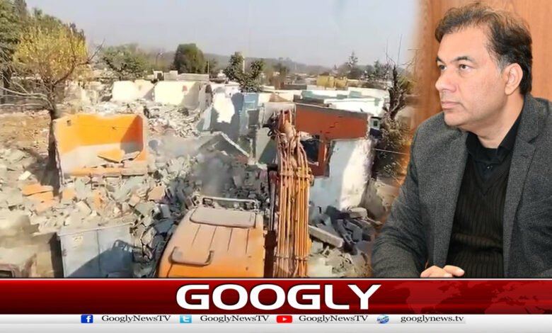 Grand operation against encroachments in Islamabad on the orders of Chairman CDA