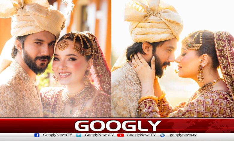 Social media influencer Rebecca Khan and Hussain Tareen's wedding photos go viral