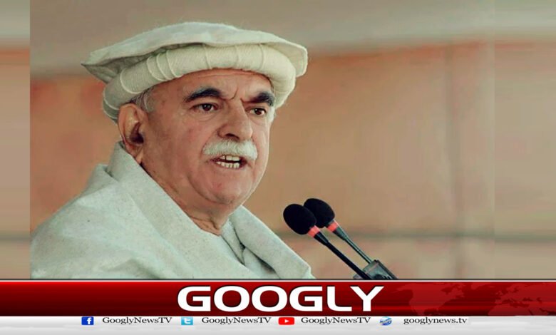 There is no discipline in PTI: Mahmood Khan Achakzai