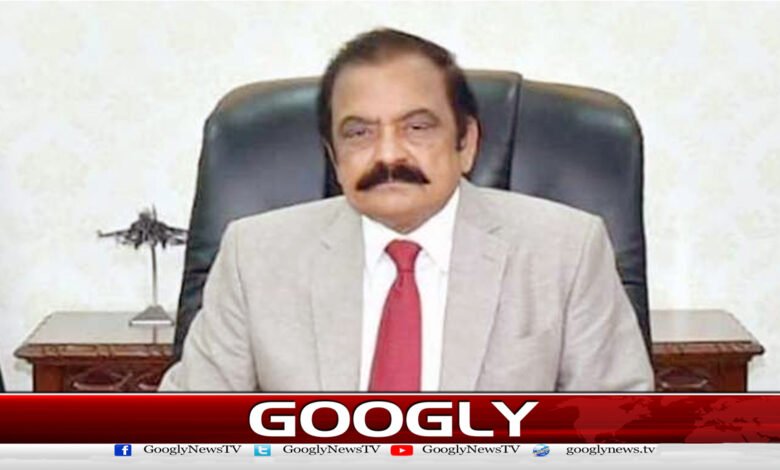 Imran Khan is the only obstacle in the way of negotiations: Rana Sanaullah