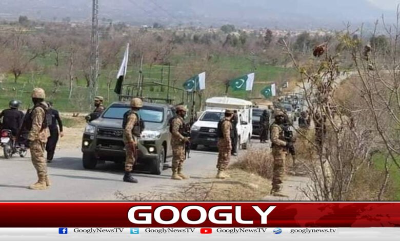 خیبرپختونخوا میں سکیورٹی فورسز کی کارروائیاں، 11 خوارج ہلاک 1 Security forces operations in Khyber Pakhtunkhwa, 11 Khawarij killed