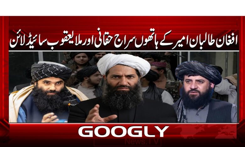 5 افغان طالبان امیر کے ہاتھوں 1