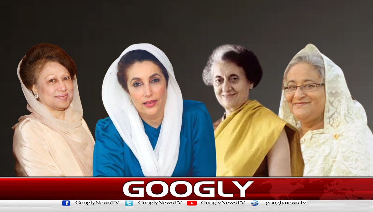 Who are the 4 women who are causing a storm in South Asian politics?